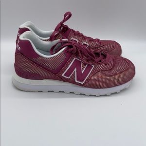 New Balance WL574UBB 7.5M Mauve/Iridescent